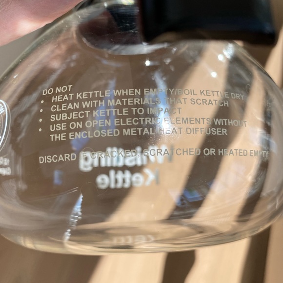 Home Kitchen Coffee & Tea Whistling Kettle - Picture 4 of 7